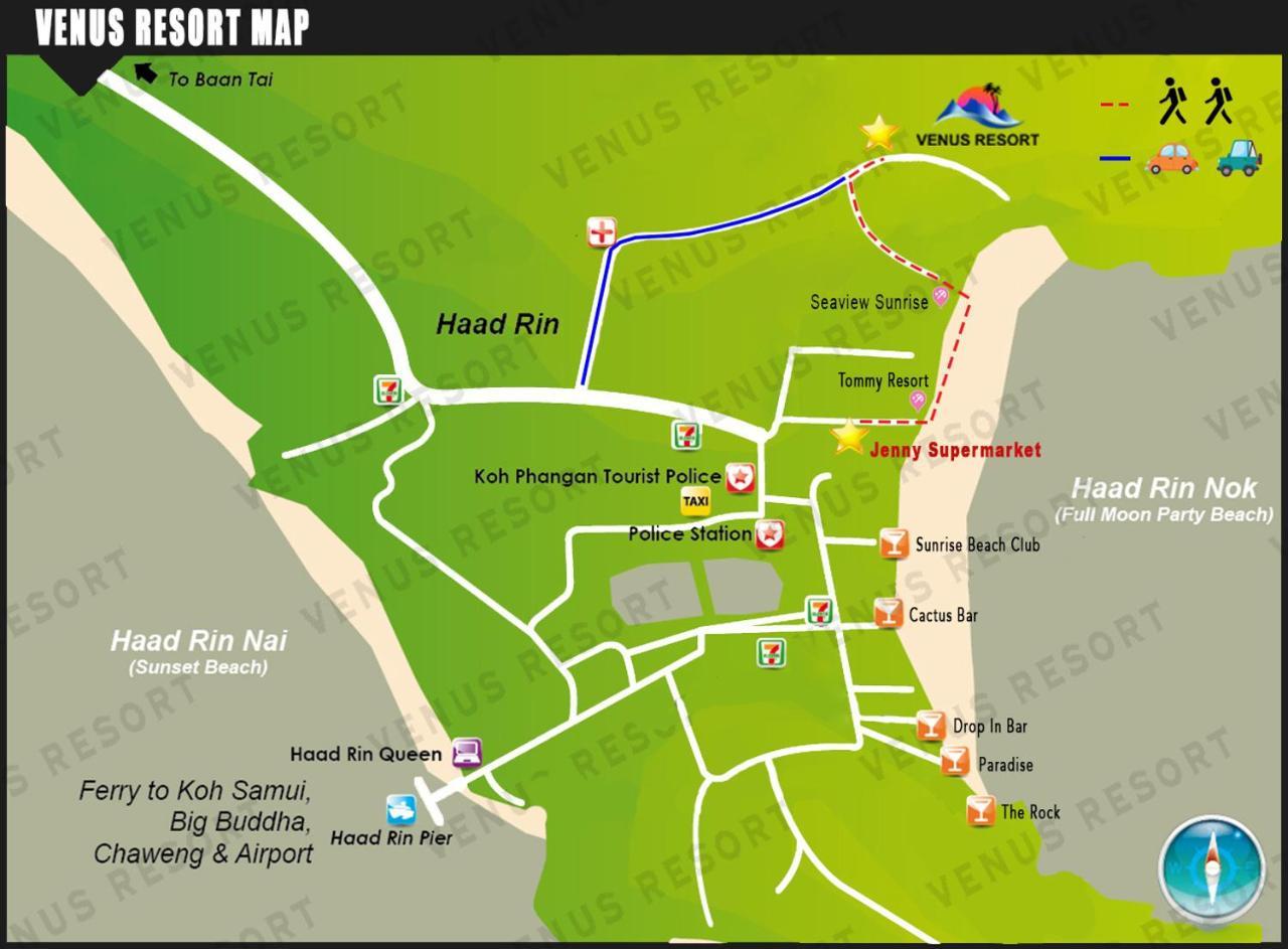 Venus Resort Haad Rin Extérieur photo